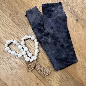 lululemon athletica Charcoal Tie-Dye Leggings